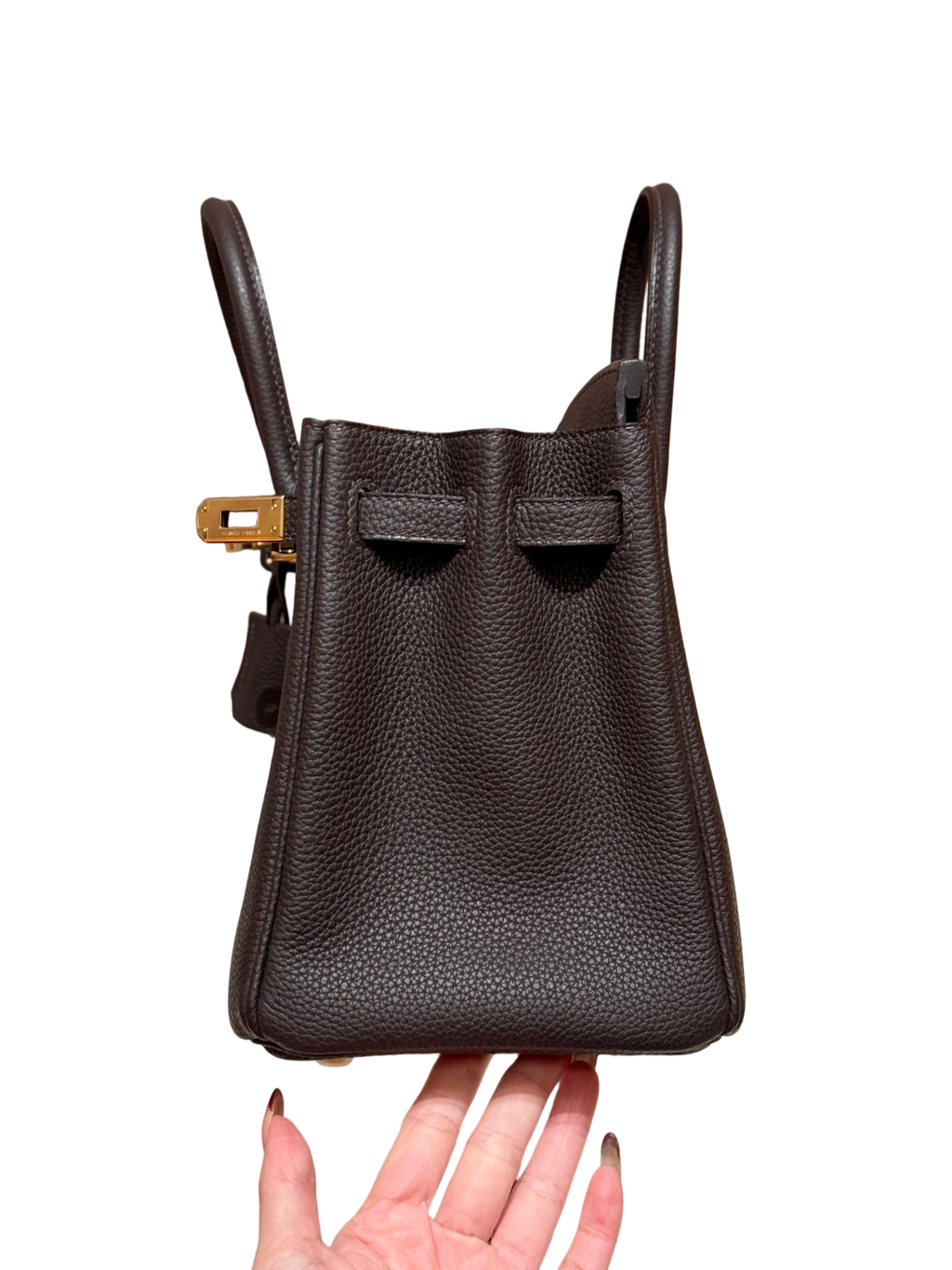 Birkin  Togo – Ebony Brown | Gold-Plated