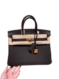 Birkin  Togo – Ebony Brown | Gold-Plated