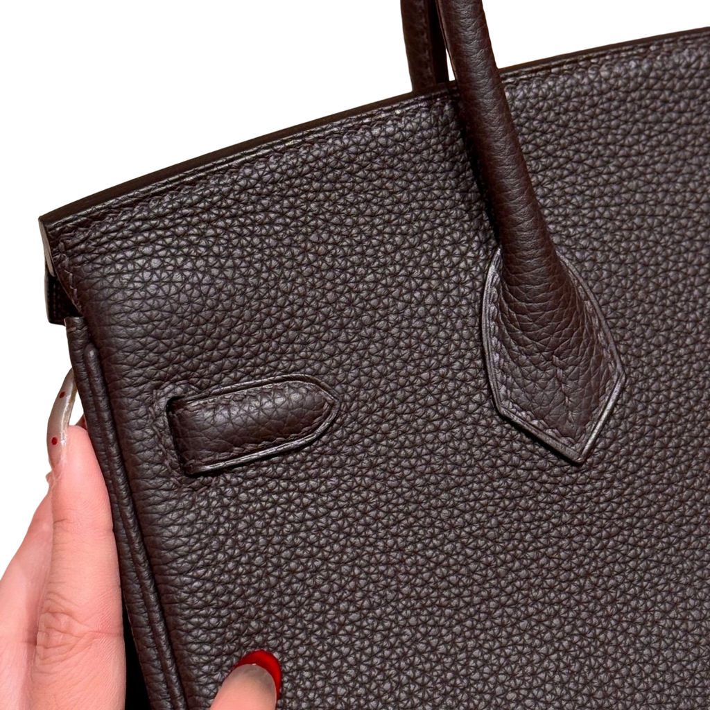 Birkin  Togo – Ebony Brown | Gold-Plated
