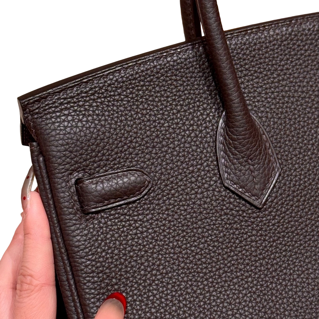 Birkin  Togo – Ebony Brown | Gold-Plated