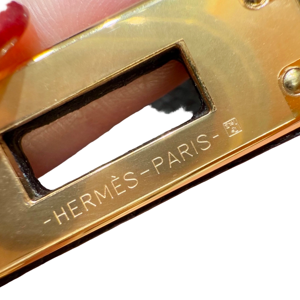Birkin  Togo – Ebony Brown | Gold-Plated