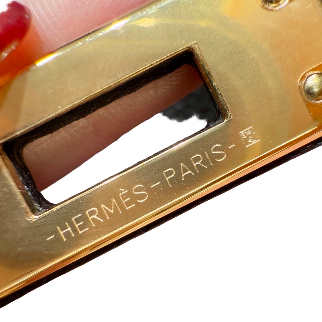 Birkin  Togo – Ebony Brown | Gold-Plated