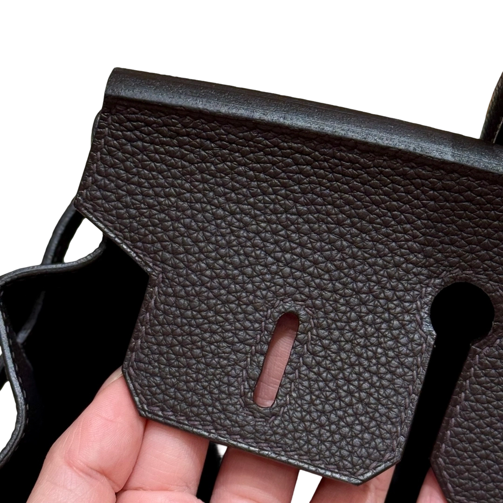 Birkin  Togo – Ebony Brown | Gold-Plated