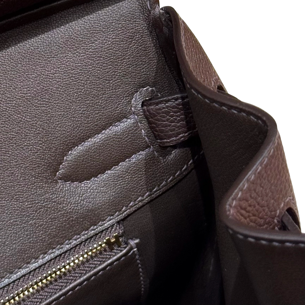 Birkin  Togo – Chocolate Brown | Gold-Plated