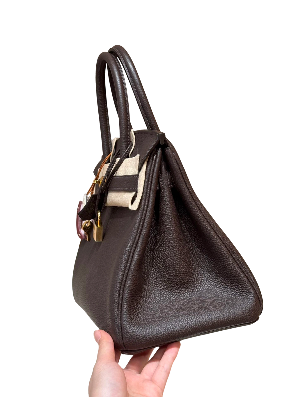 Birkin  Togo – Chocolate Brown | Gold-Plated