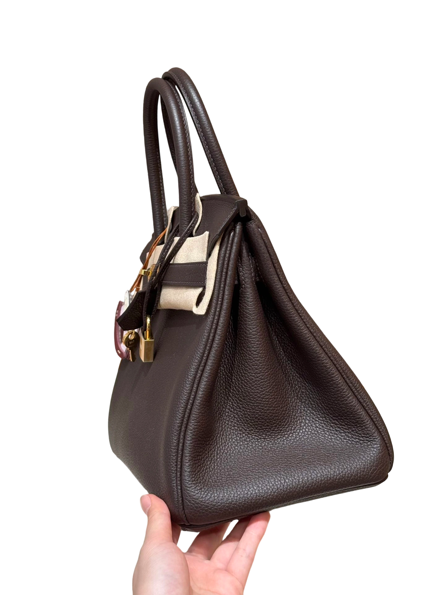 Birkin  Togo – Chocolate Brown | Gold-Plated