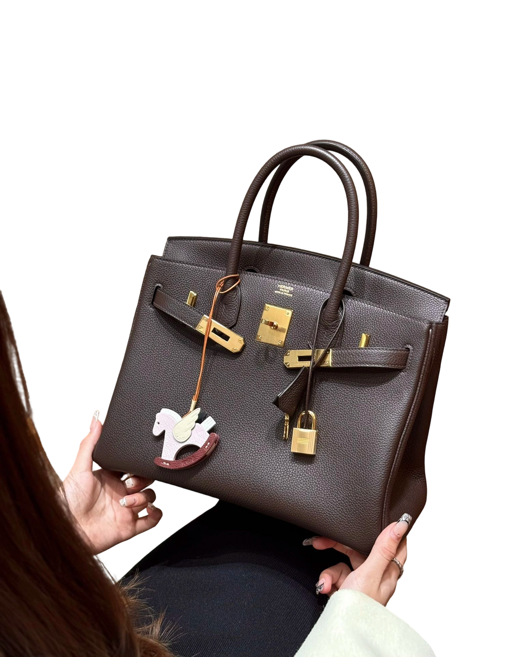 Birkin  Togo – Chocolate Brown | Gold-Plated