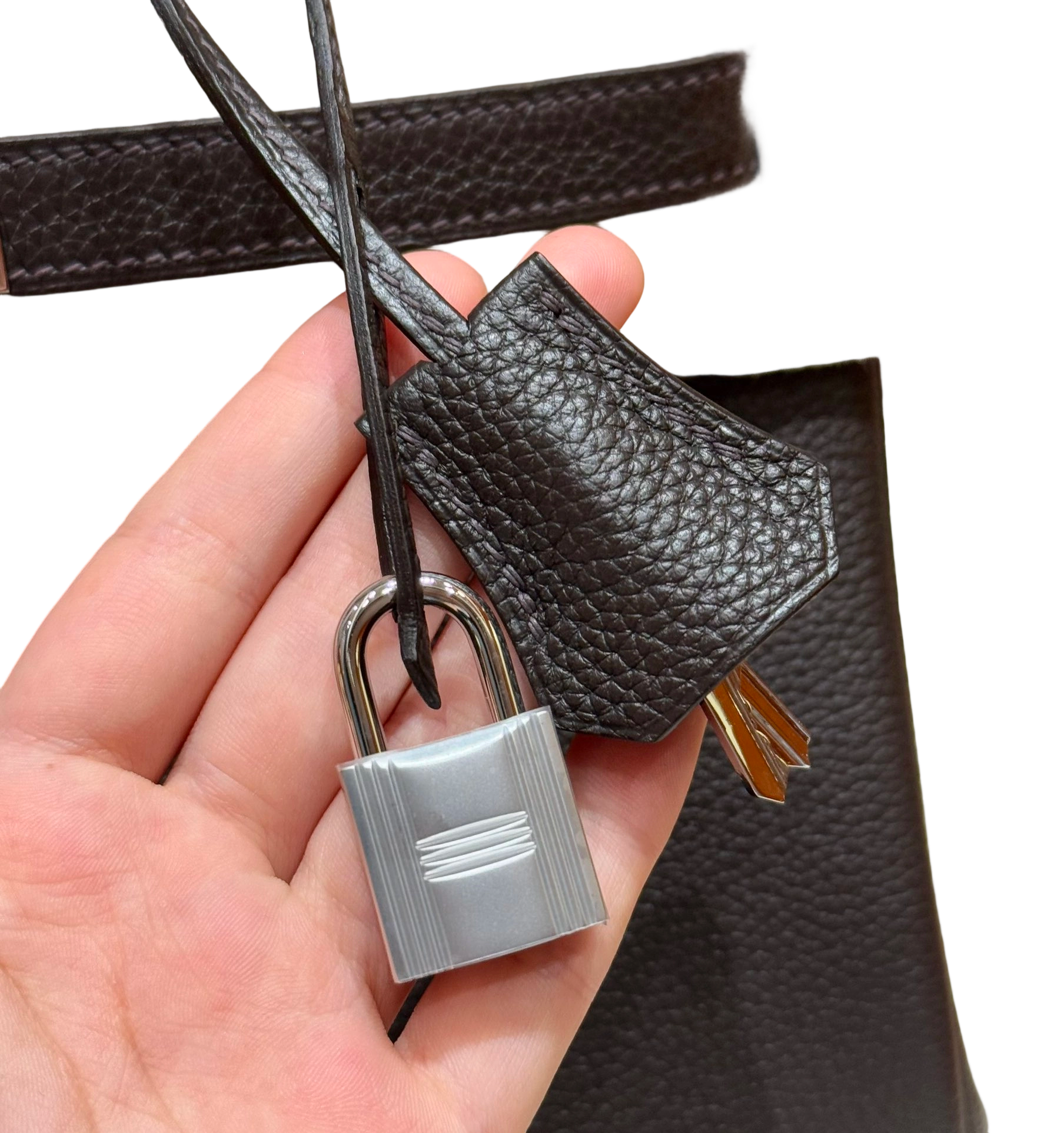 Birkin  Togo – Chocolate Brown | Palladium