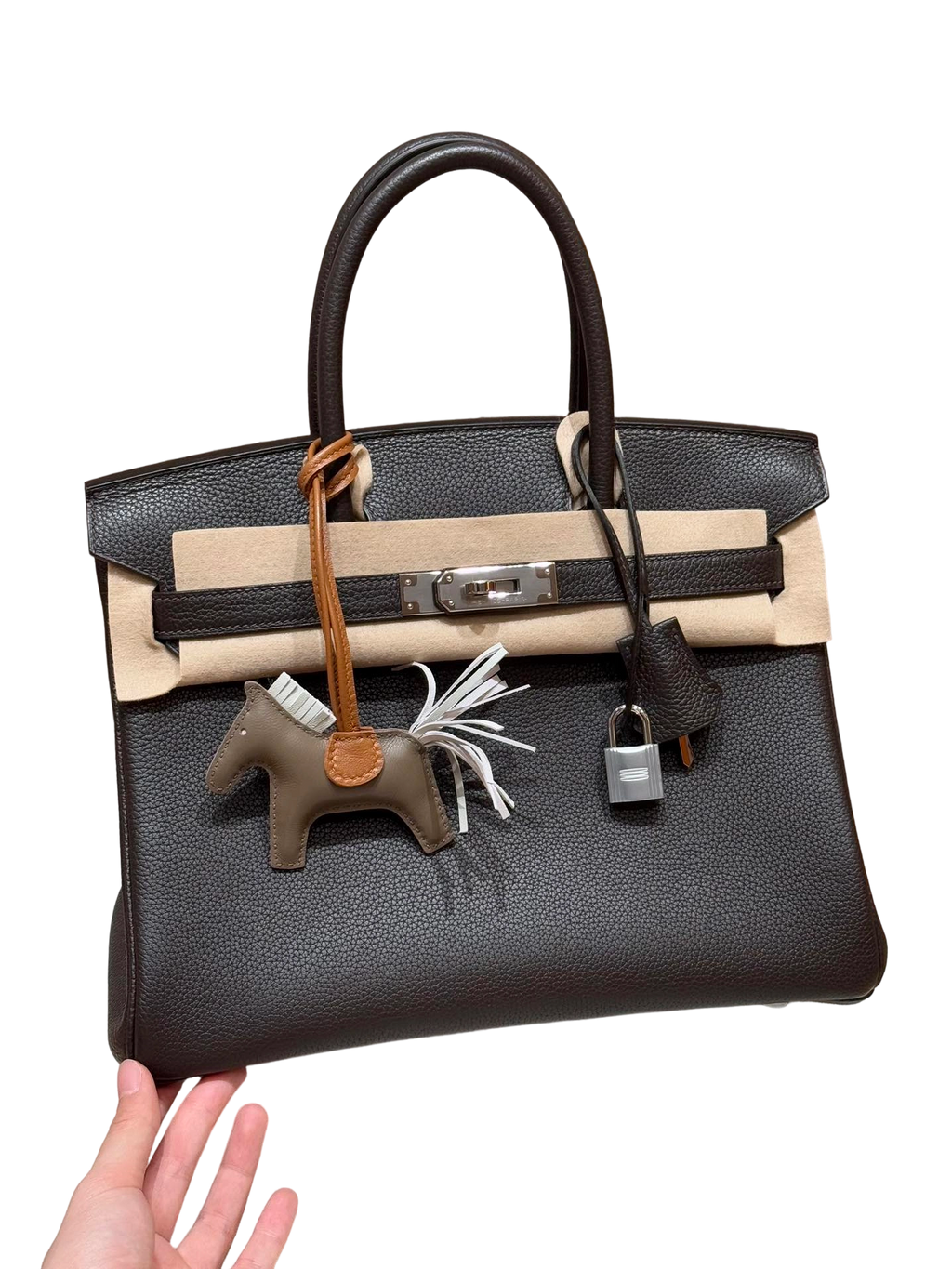 Birkin  Togo – Chocolate Brown | Palladium