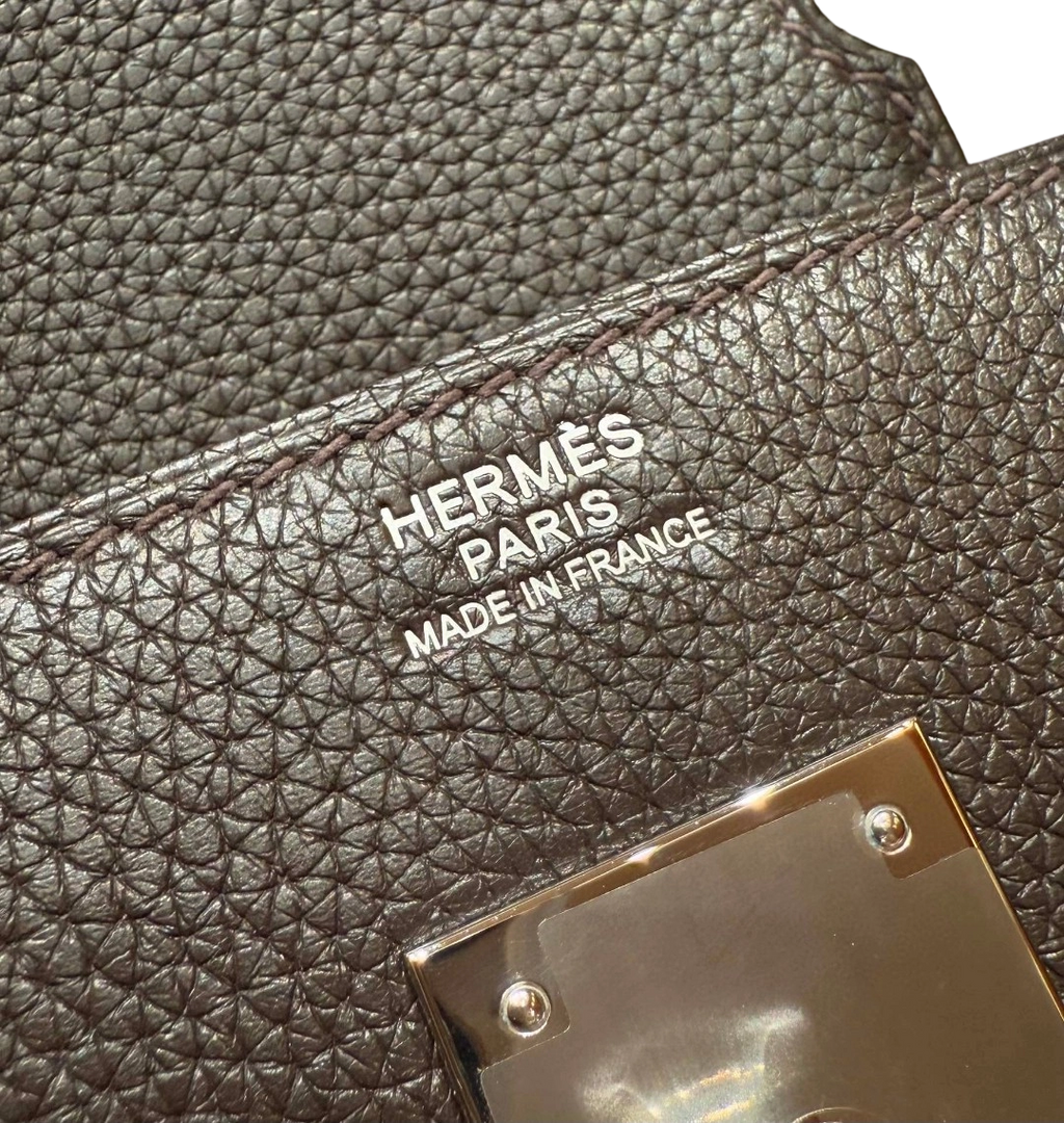 Birkin  Togo – Chocolate Brown | Palladium