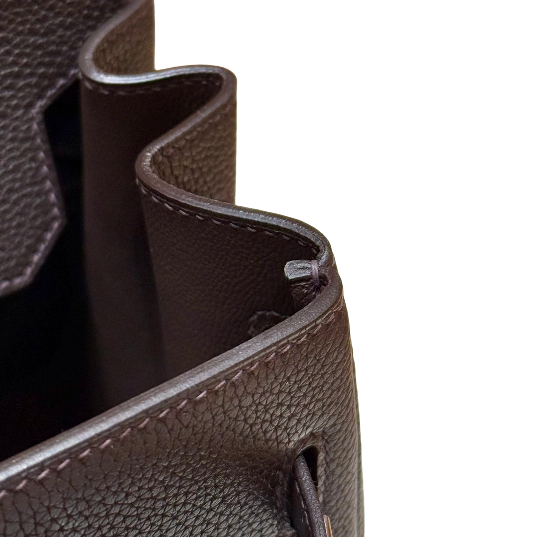 Birkin  Togo – Chocolate Brown | Palladium