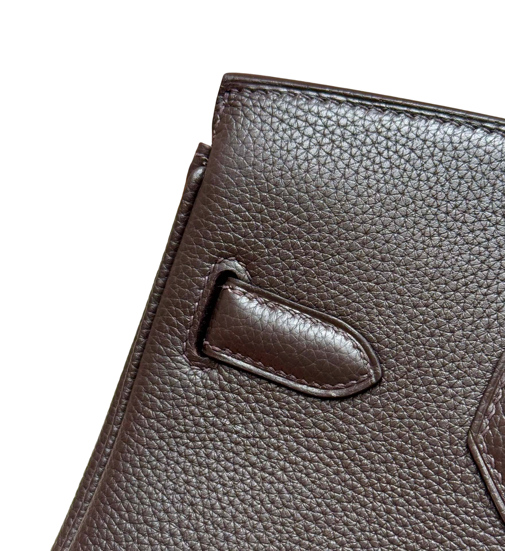 Birkin  Togo – Chocolate Brown | Palladium