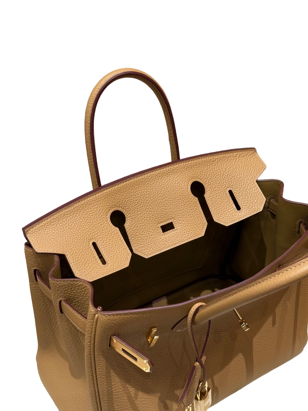 Birkin  Togo – Biscuit | Gold-Plated