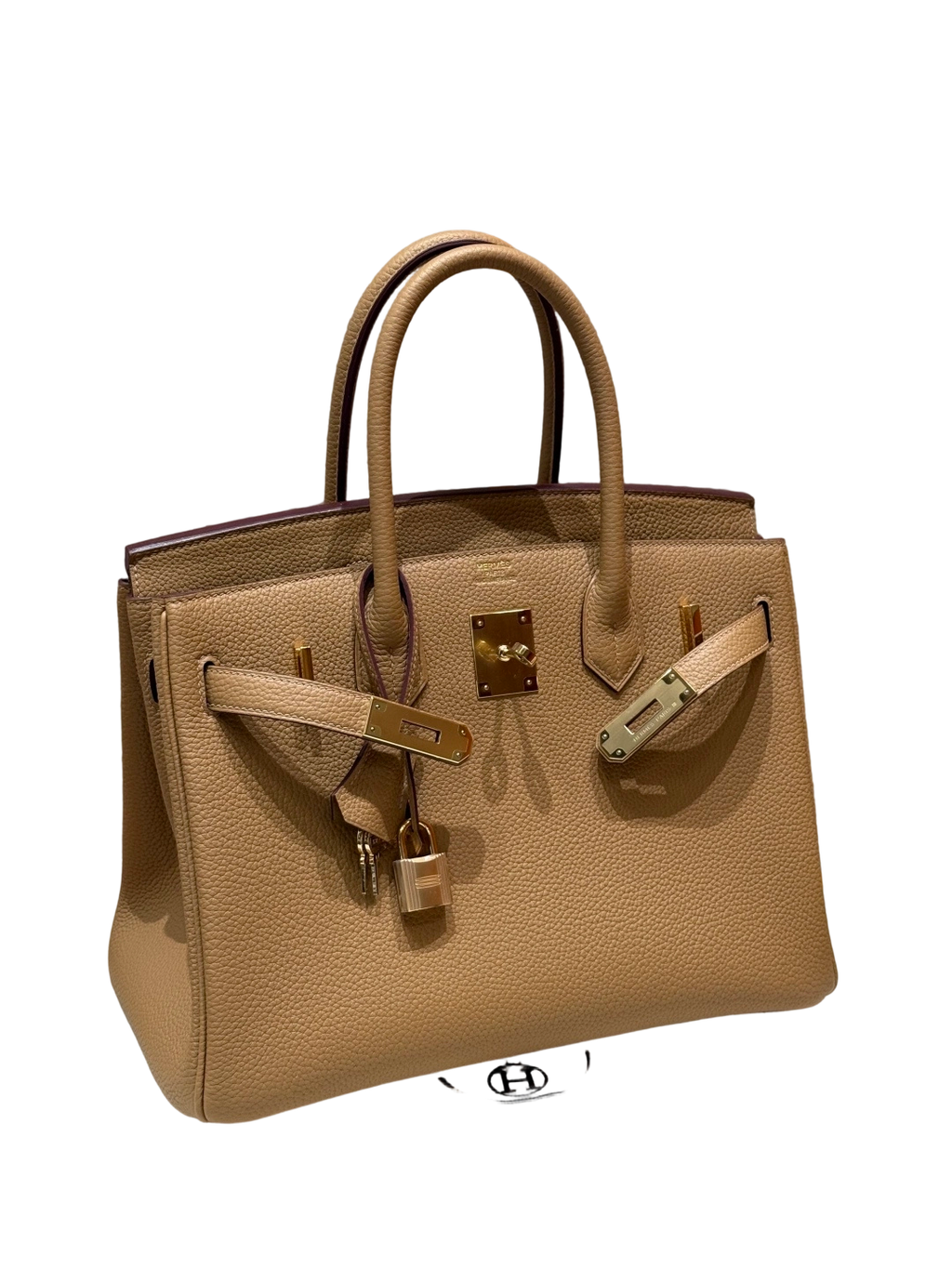 Birkin  Togo – Biscuit | Gold-Plated