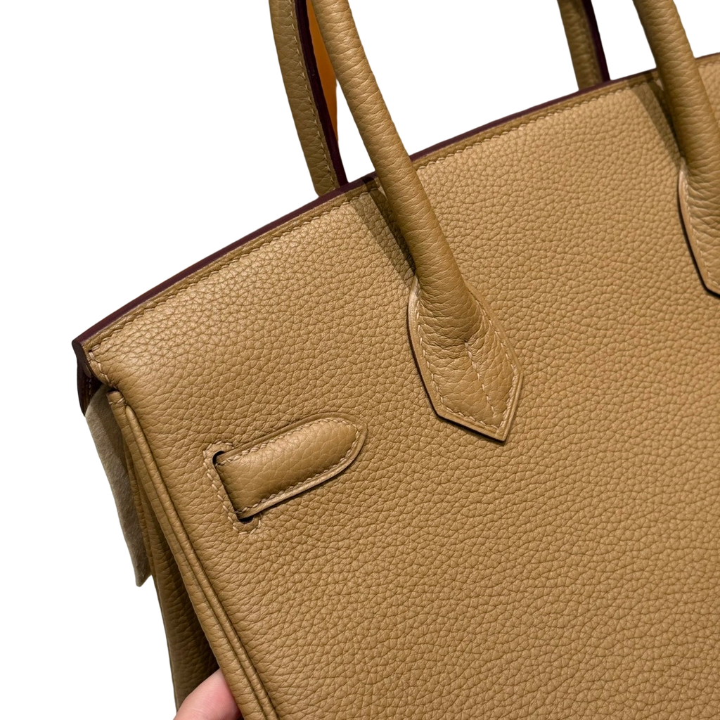 Birkin  Togo – Biscuit | Gold-Plated