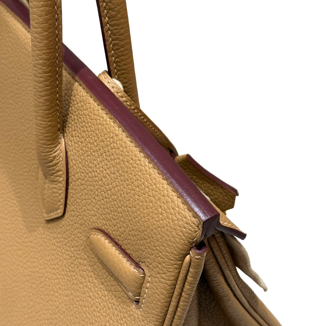 Birkin  Togo – Biscuit | Gold-Plated