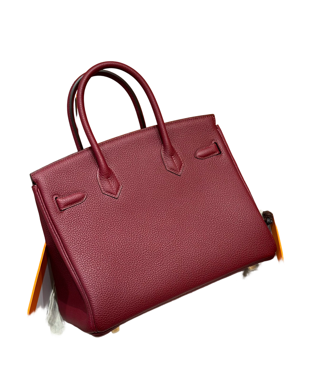 Birkin  Togo  – Hermès Red | Gold-Plated