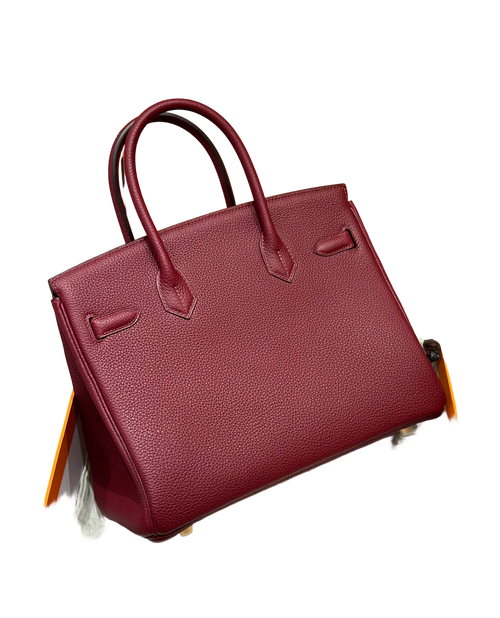 Birkin  Togo  – Hermès Red | Gold-Plated