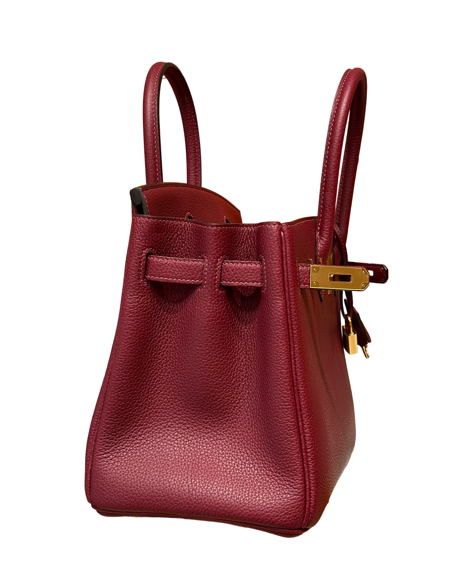 Birkin  Togo  – Hermès Red | Gold-Plated