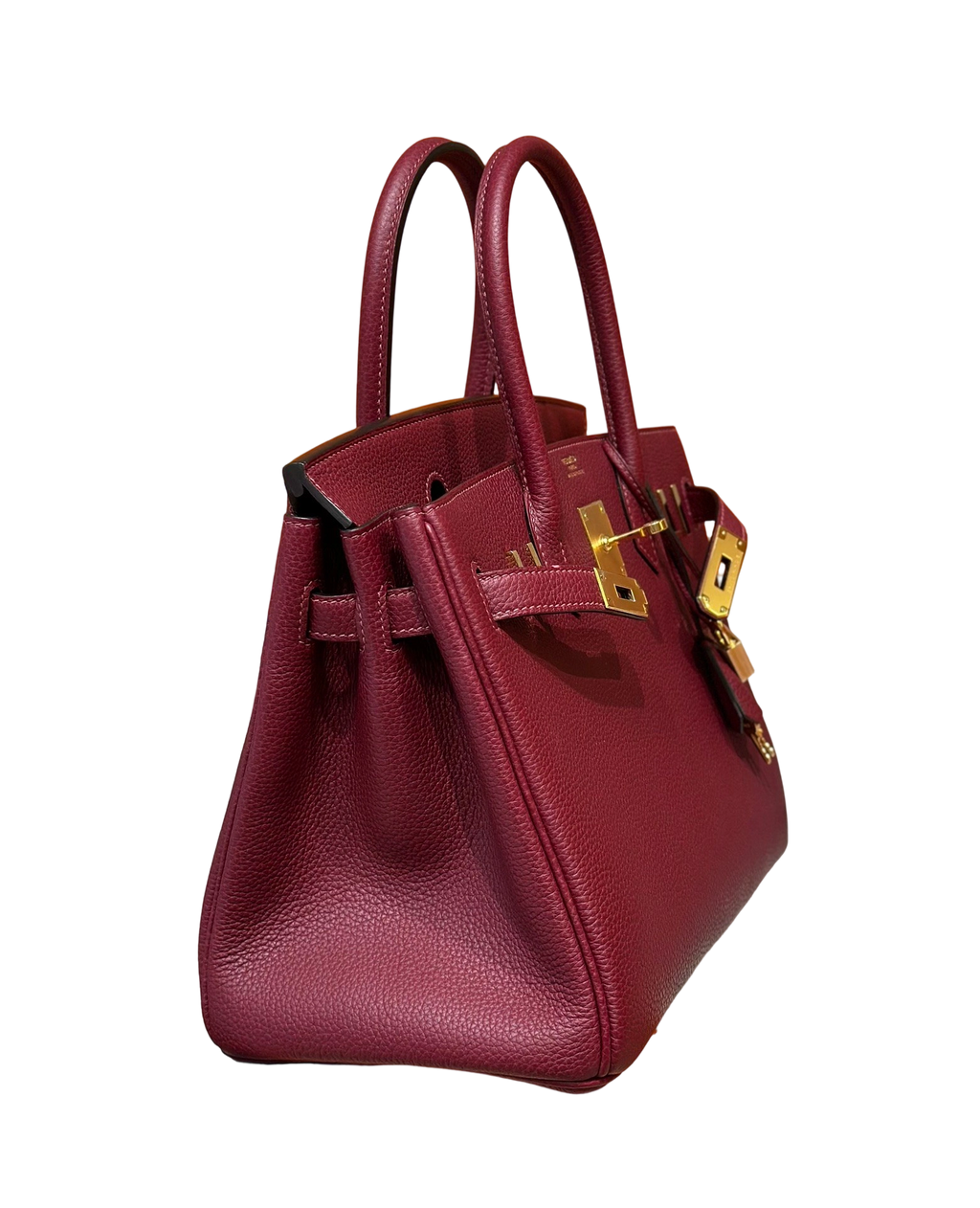 Birkin  Togo  – Hermès Red | Gold-Plated