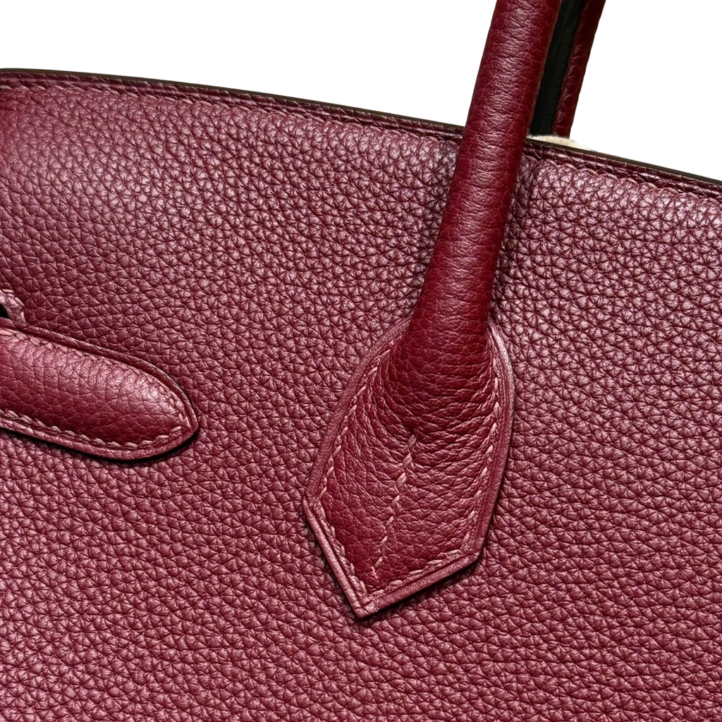 Birkin  Togo – Bordeaux Red | Palladium