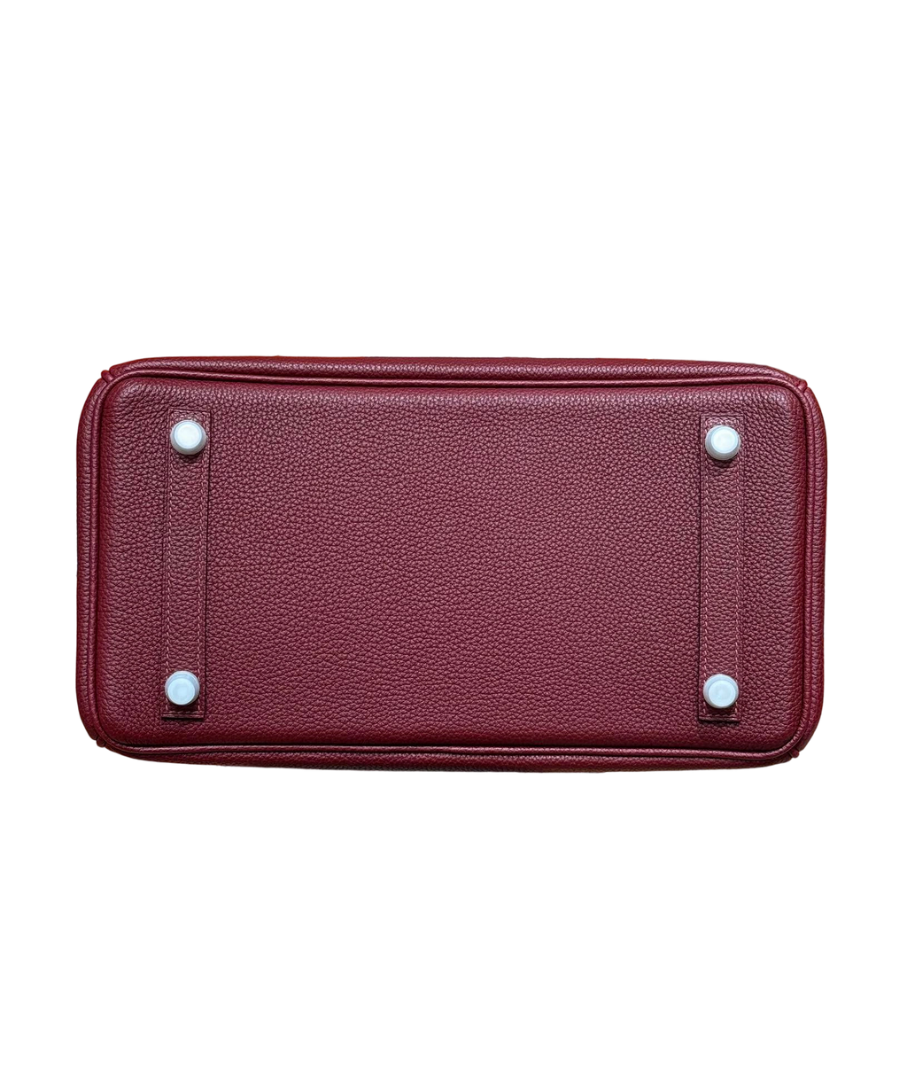Birkin  Togo – Bordeaux Red | Palladium