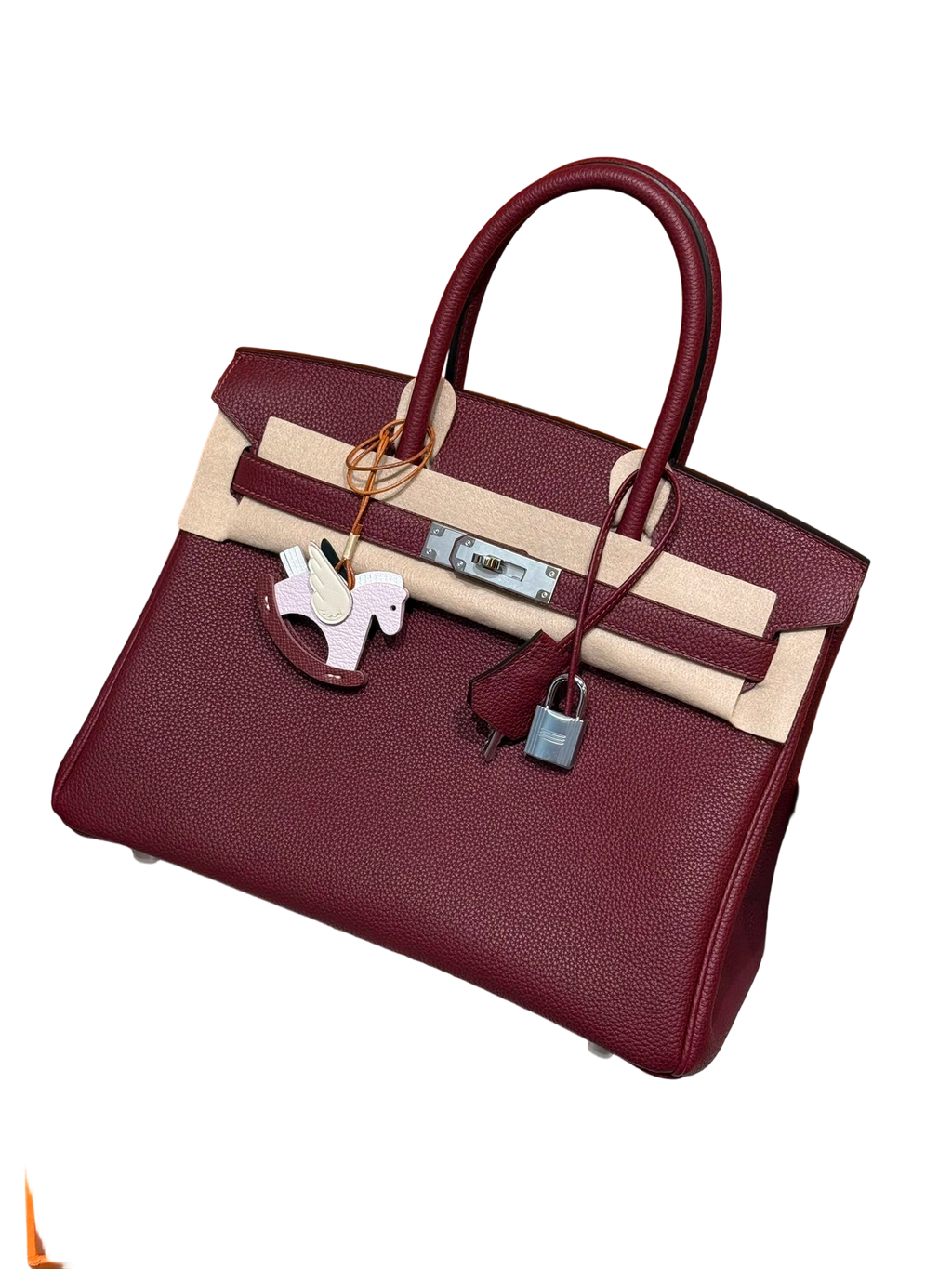 Birkin  Togo – Bordeaux Red | Palladium