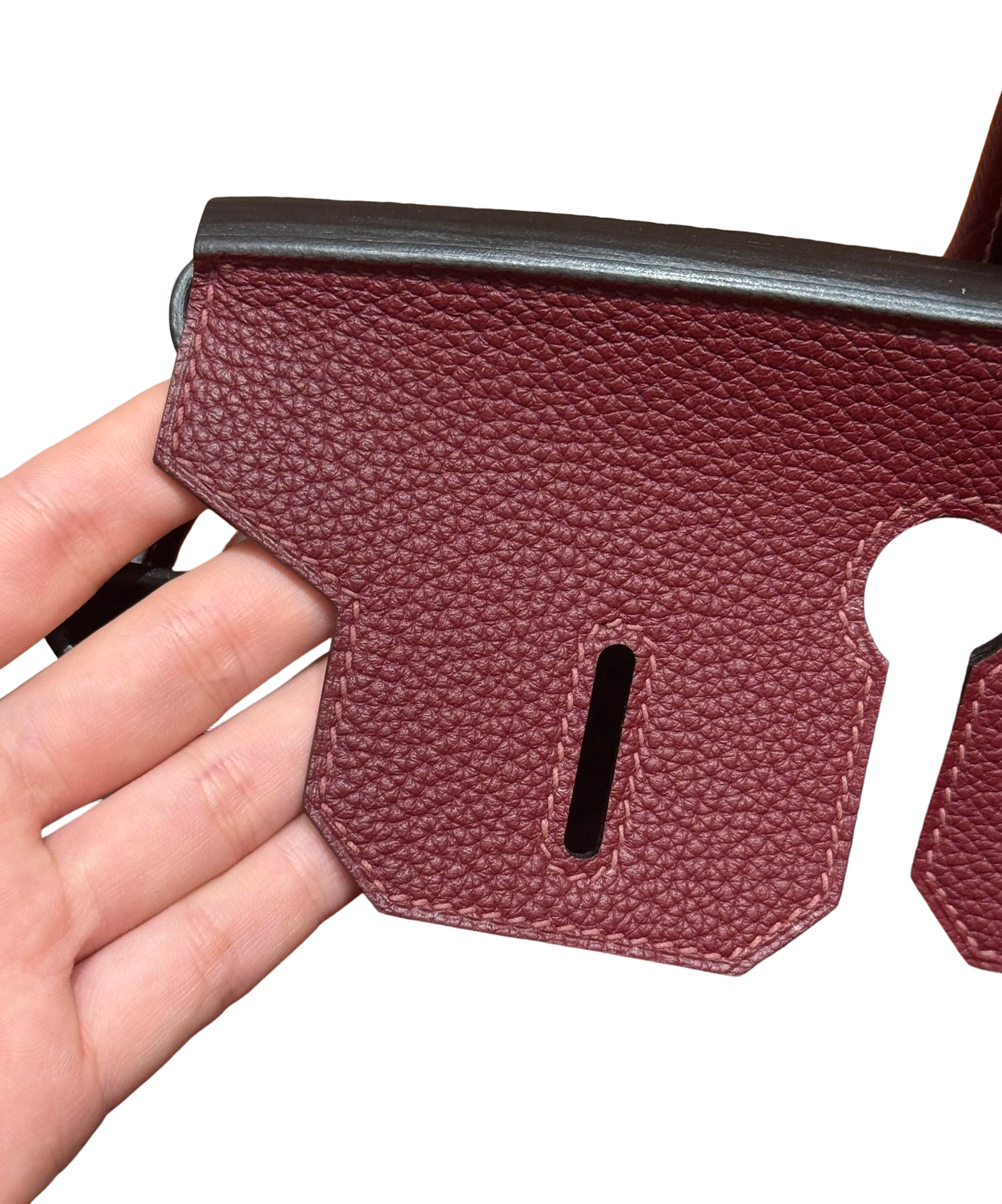 Birkin  Togo – Bordeaux Red | Palladium
