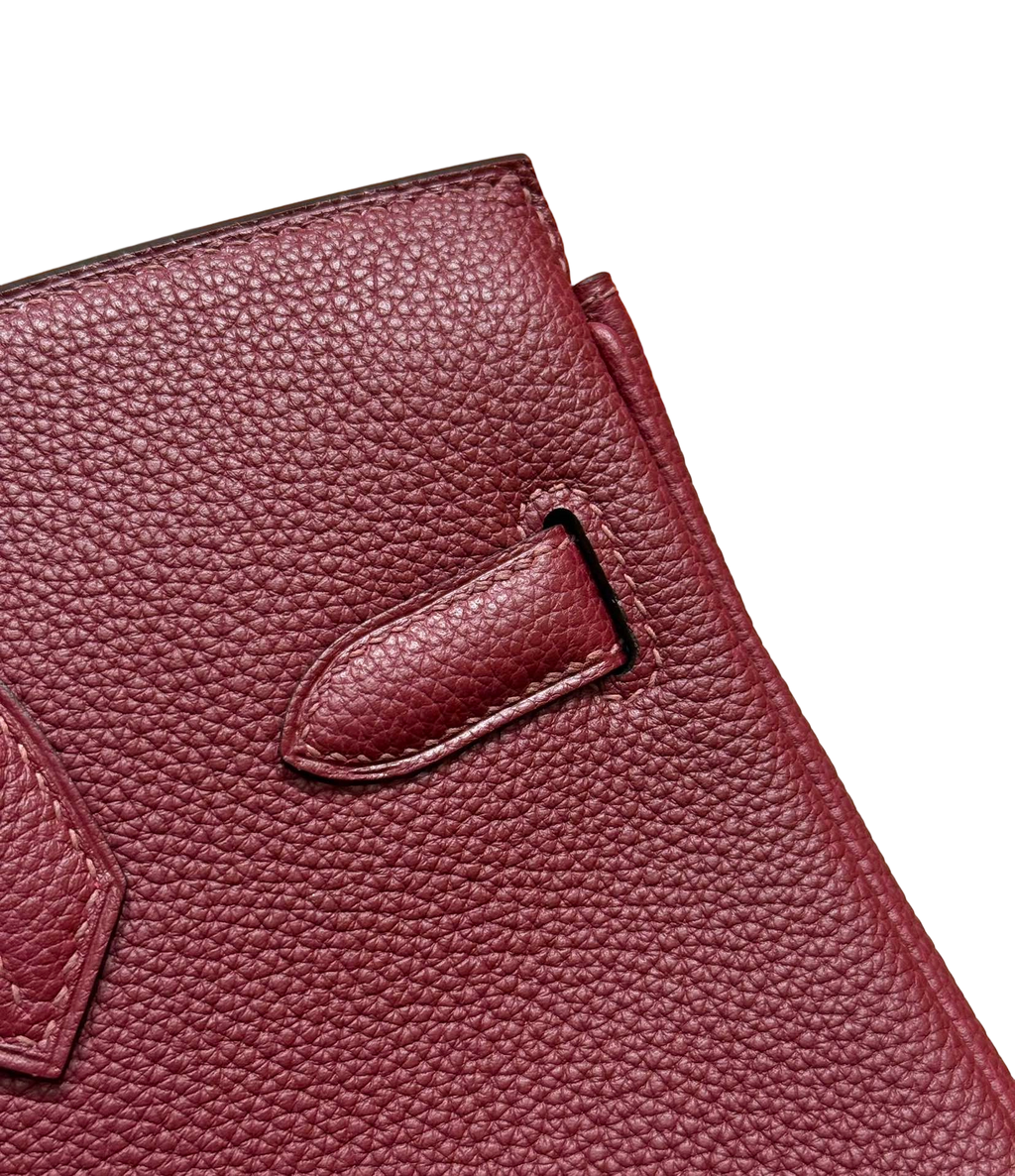 Birkin  Togo – Bordeaux Red | Palladium
