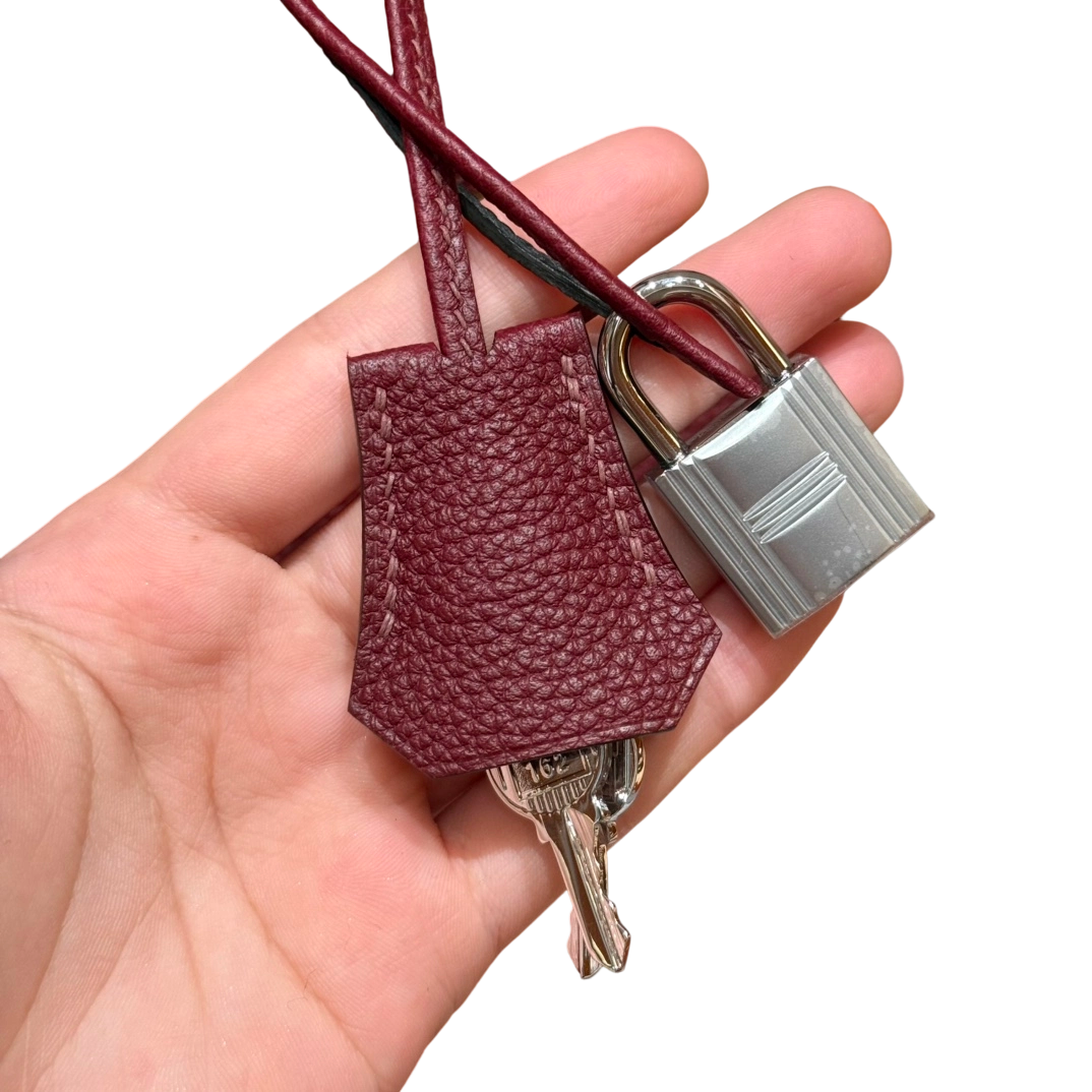Birkin  Togo – Bordeaux Red | Palladium