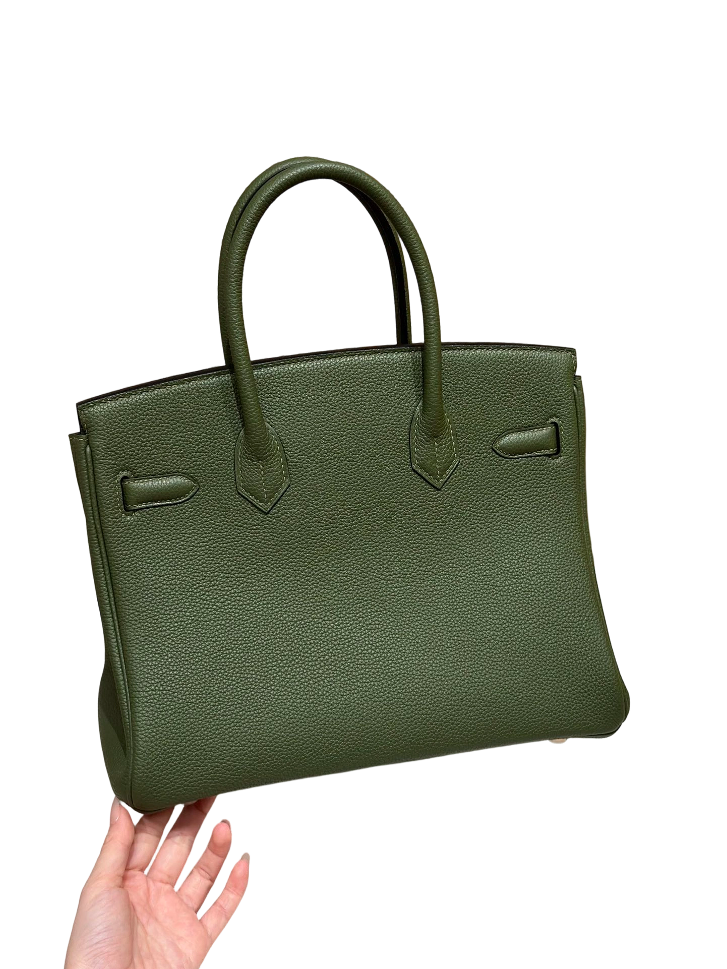 Birkin Togo– Olive Green | Gold-Plated