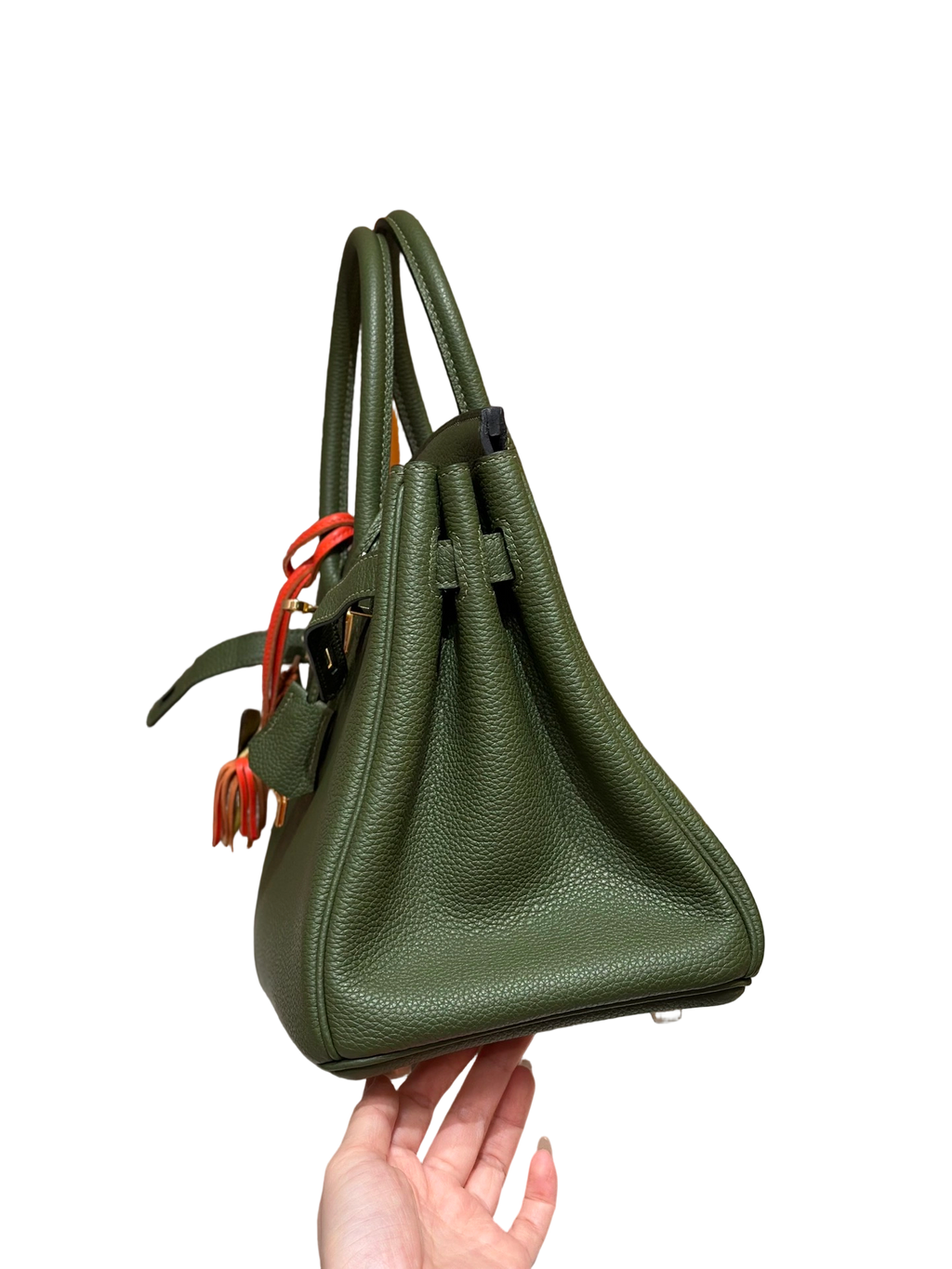 Birkin Togo– Olive Green | Gold-Plated