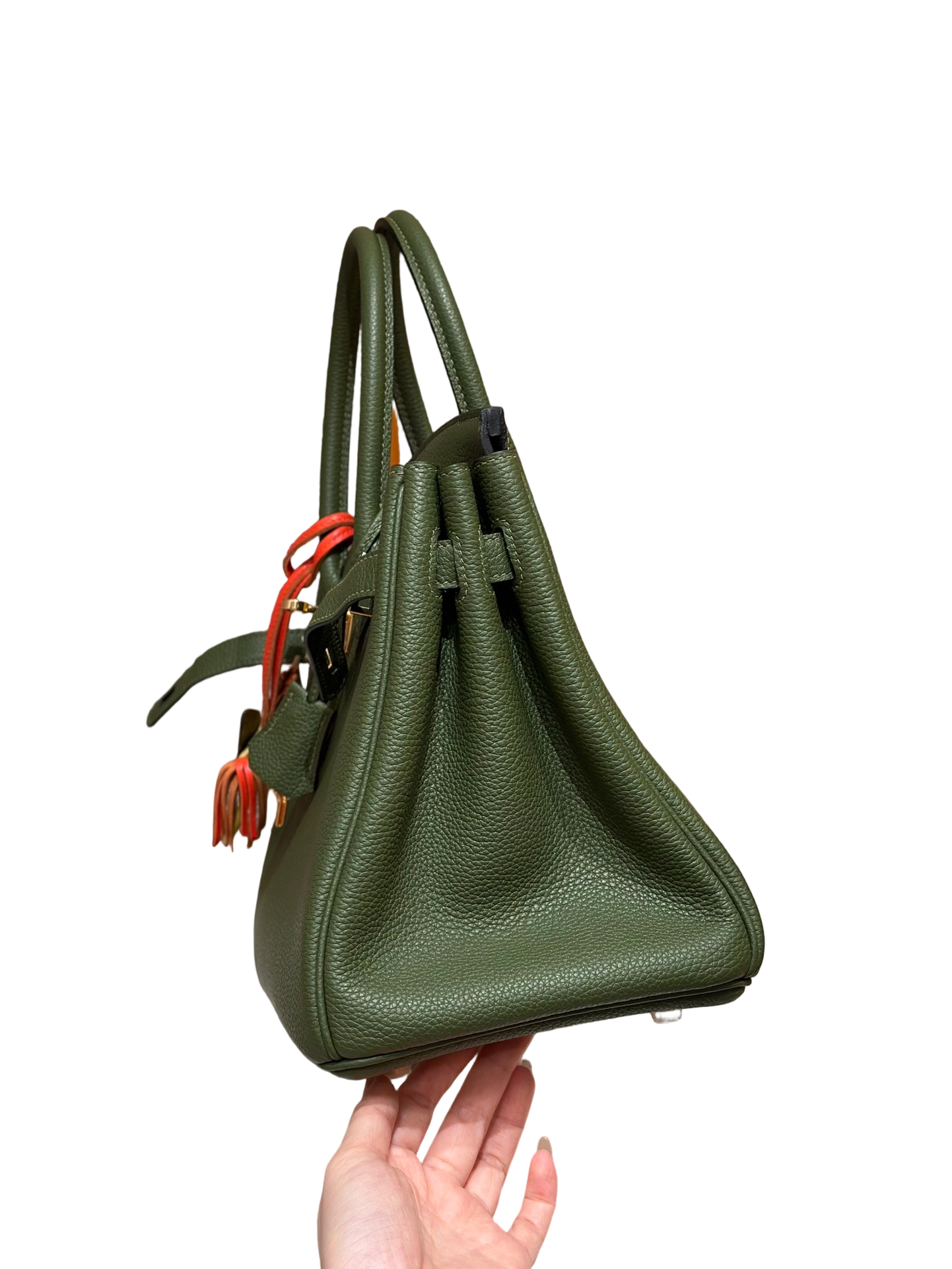 Birkin Togo– Olive Green | Gold-Plated