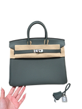 Birkin  Togo – Almond Green | Palladium