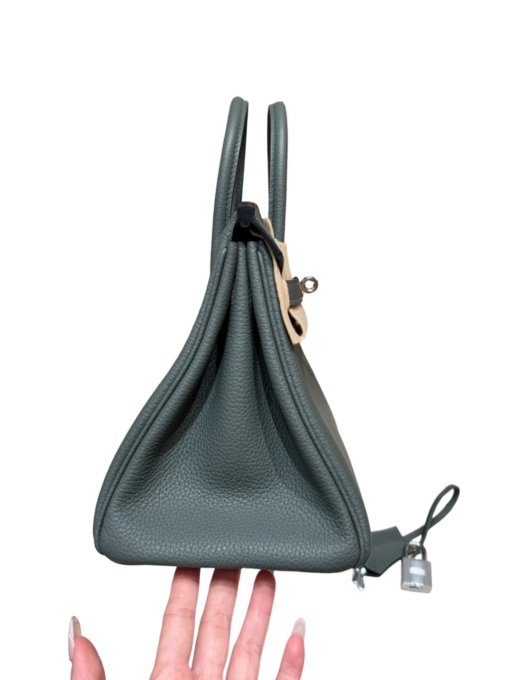 Birkin  Togo – Almond Green | Palladium