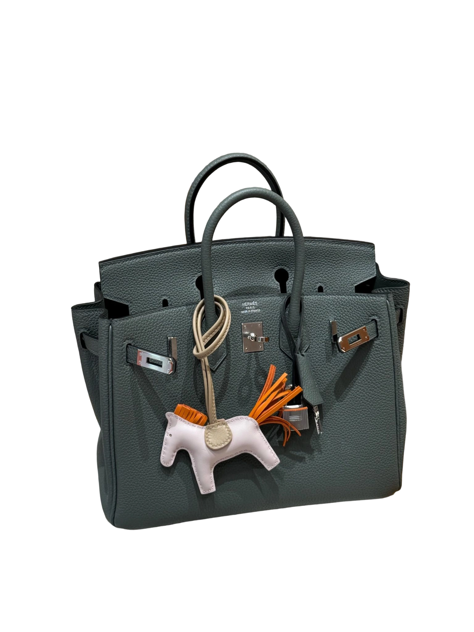 Birkin  Togo – Almond Green | Palladium