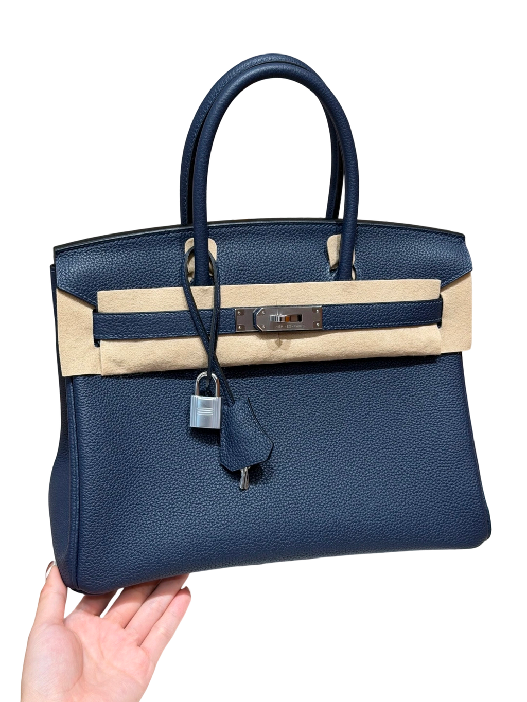 Birkin  Togo – Bleu Saphir | Palladium