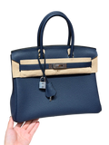 Birkin  Togo – Bleu Saphir | Palladium