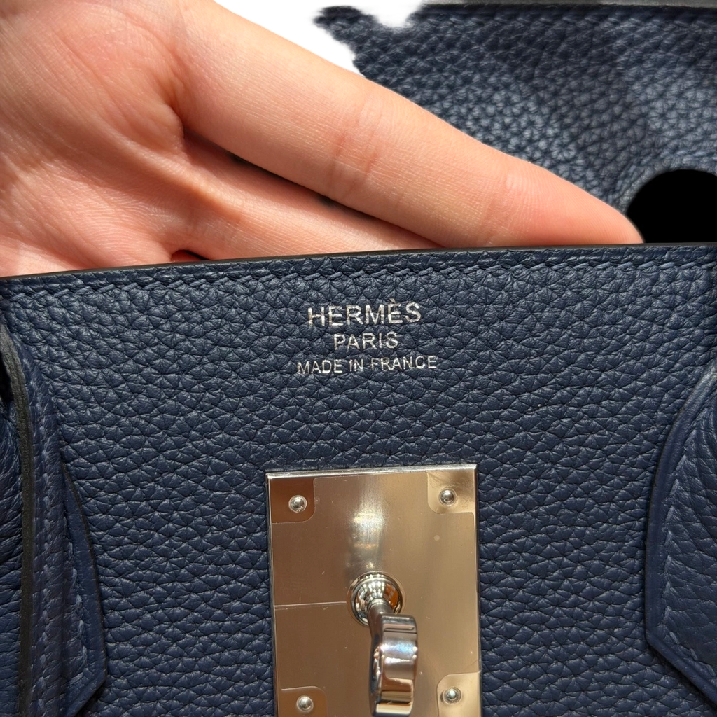 Birkin  Togo – Bleu Saphir | Palladium