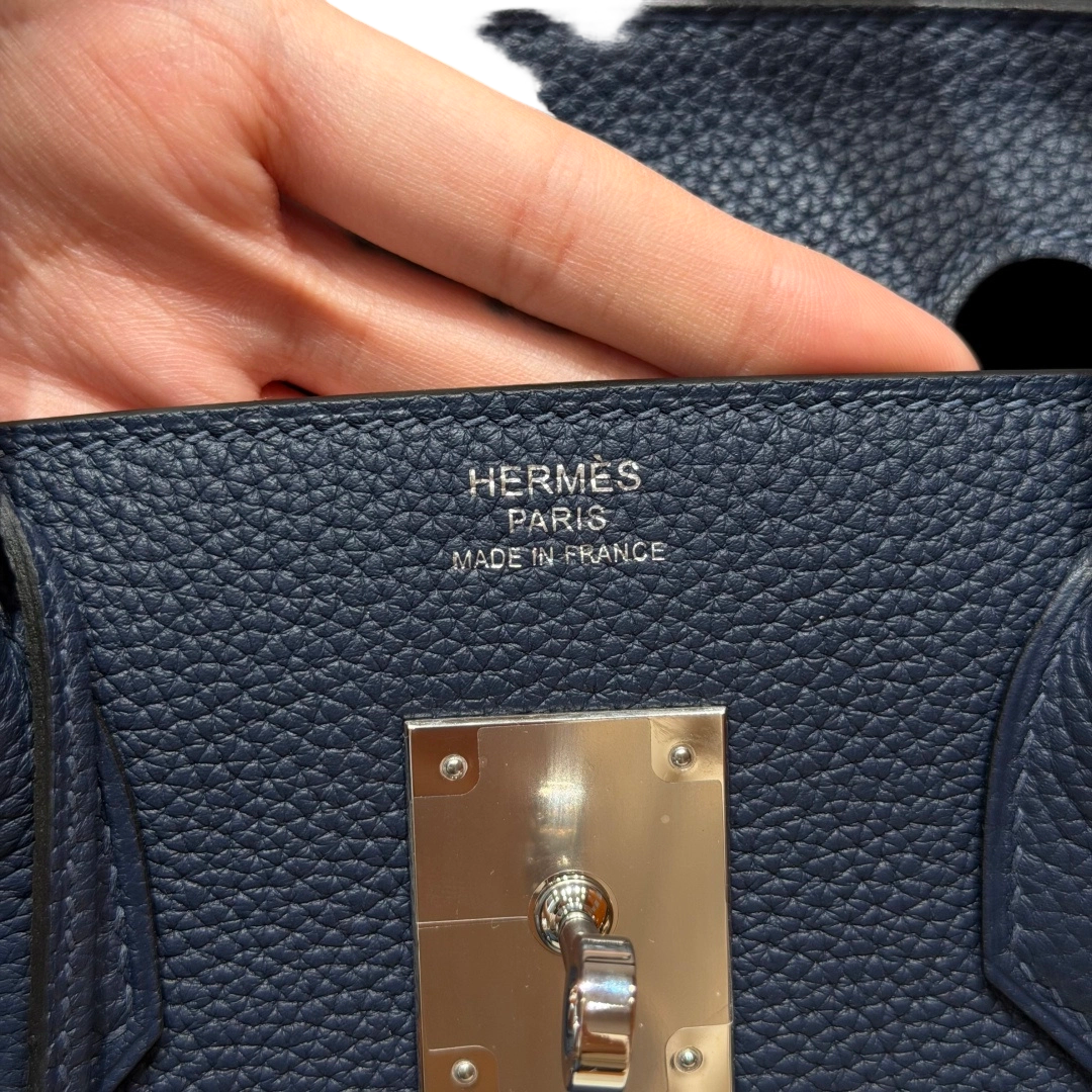 Birkin  Togo – Bleu Saphir | Palladium