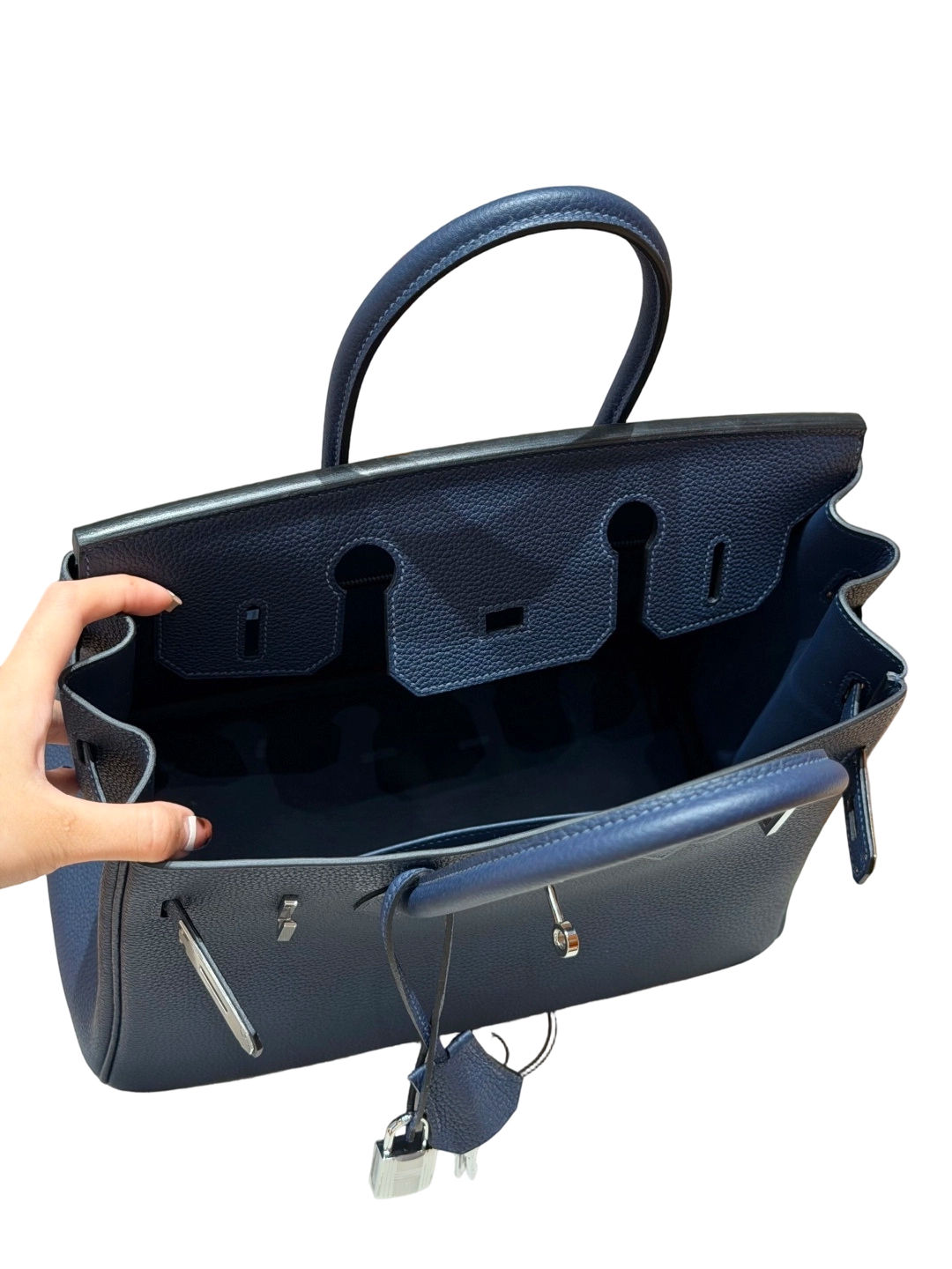 Birkin  Togo – Bleu Saphir | Palladium