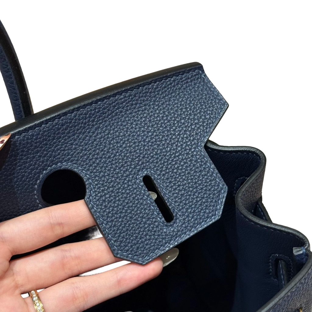 Birkin  Togo – Bleu Saphir | Gold-Plated