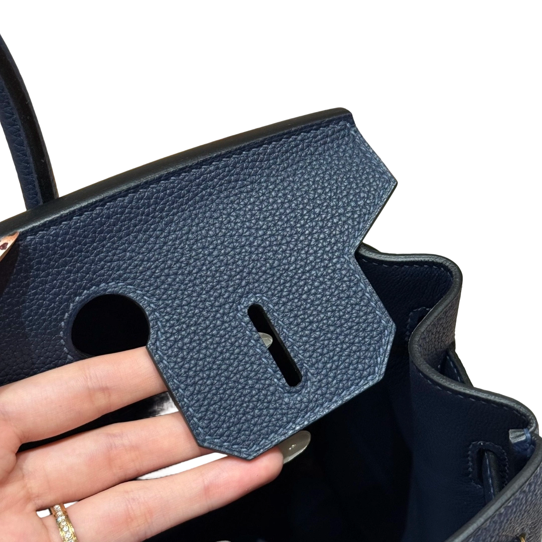 Birkin  Togo – Bleu Saphir | Gold-Plated