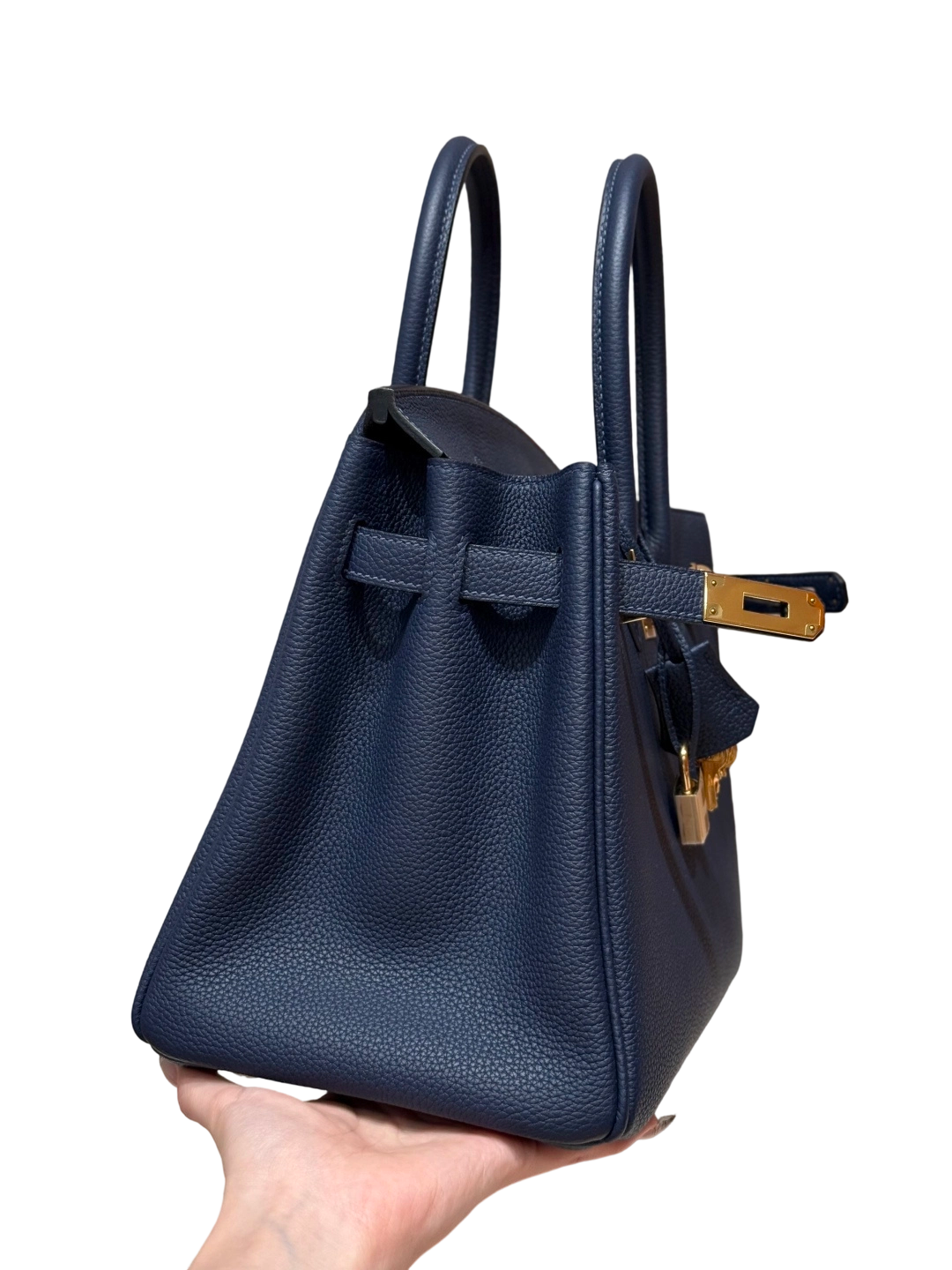 Birkin  Togo – Bleu Saphir | Gold-Plated