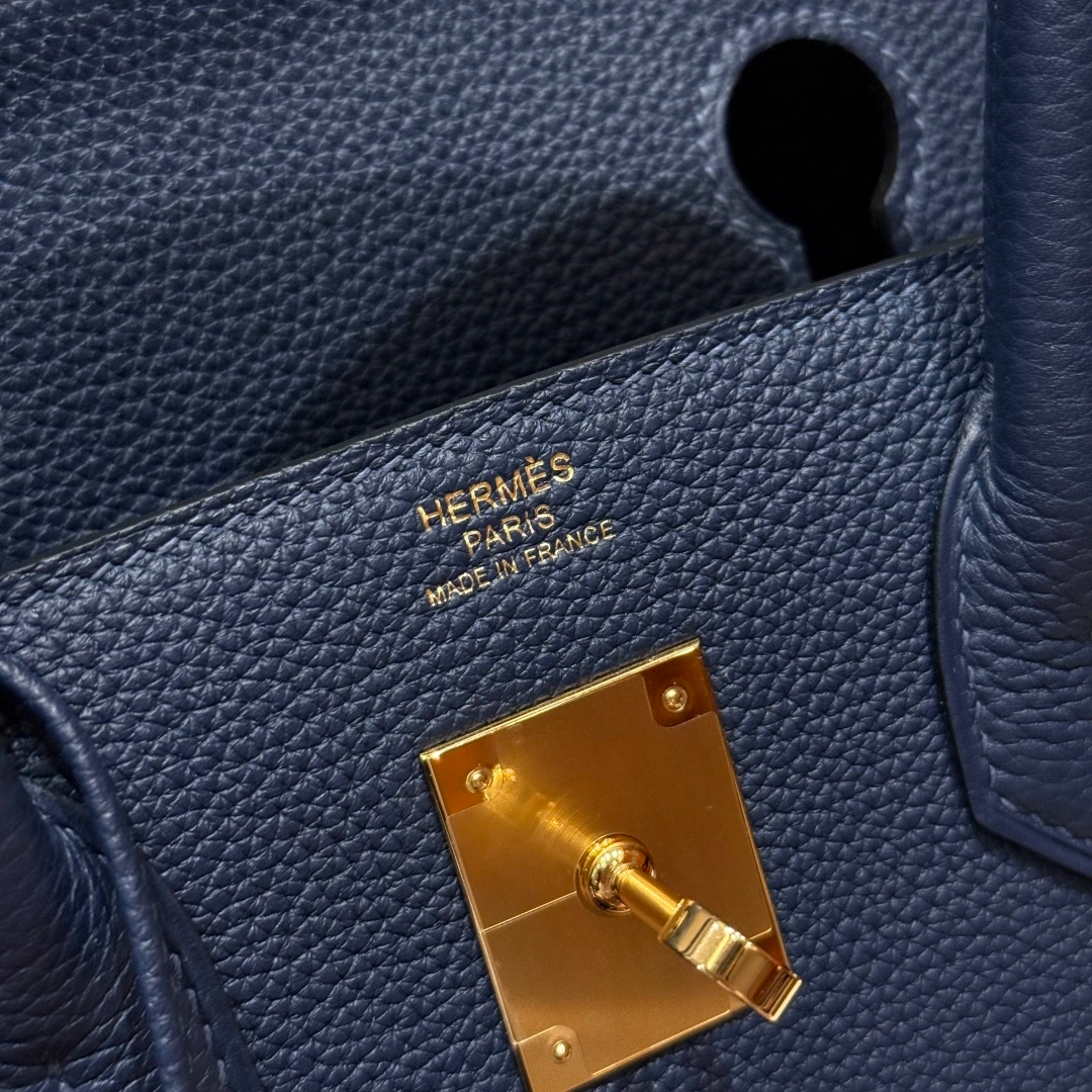 Birkin  Togo – Bleu Saphir | Gold-Plated