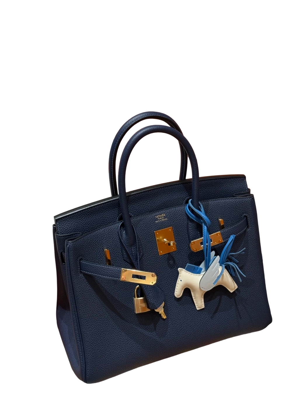 Birkin  Togo – Bleu Saphir | Gold-Plated