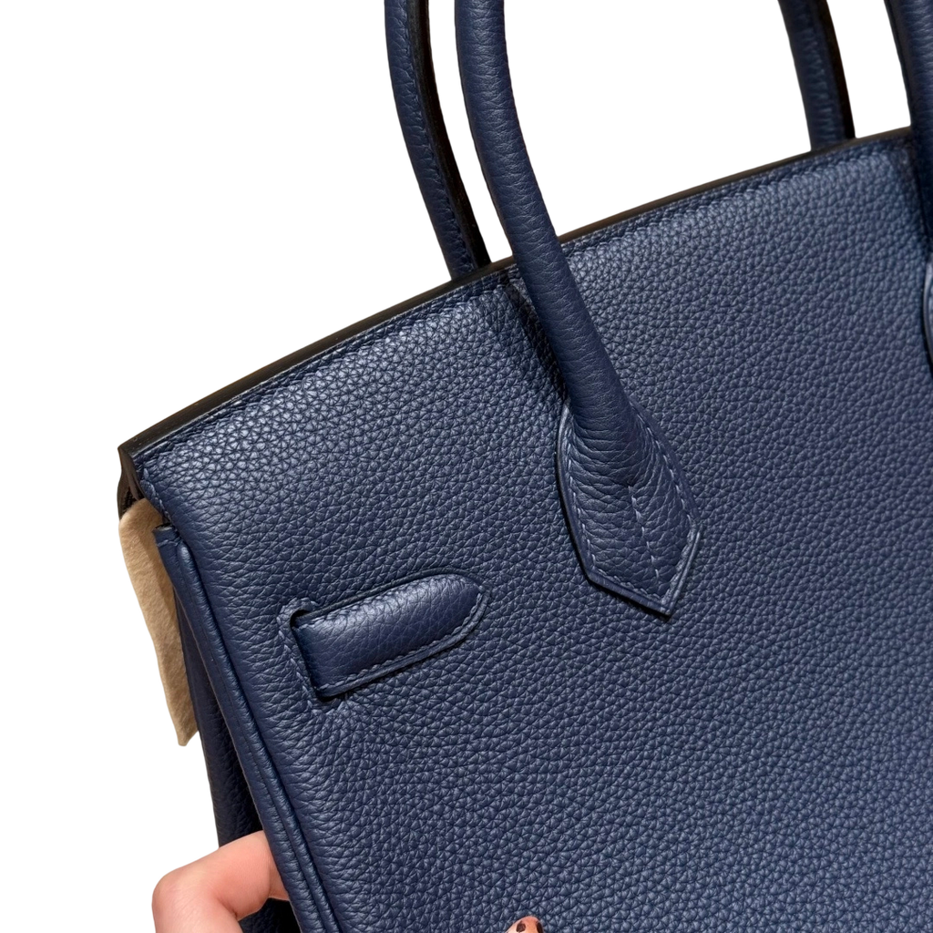 Birkin  Togo – Bleu Saphir | Gold-Plated