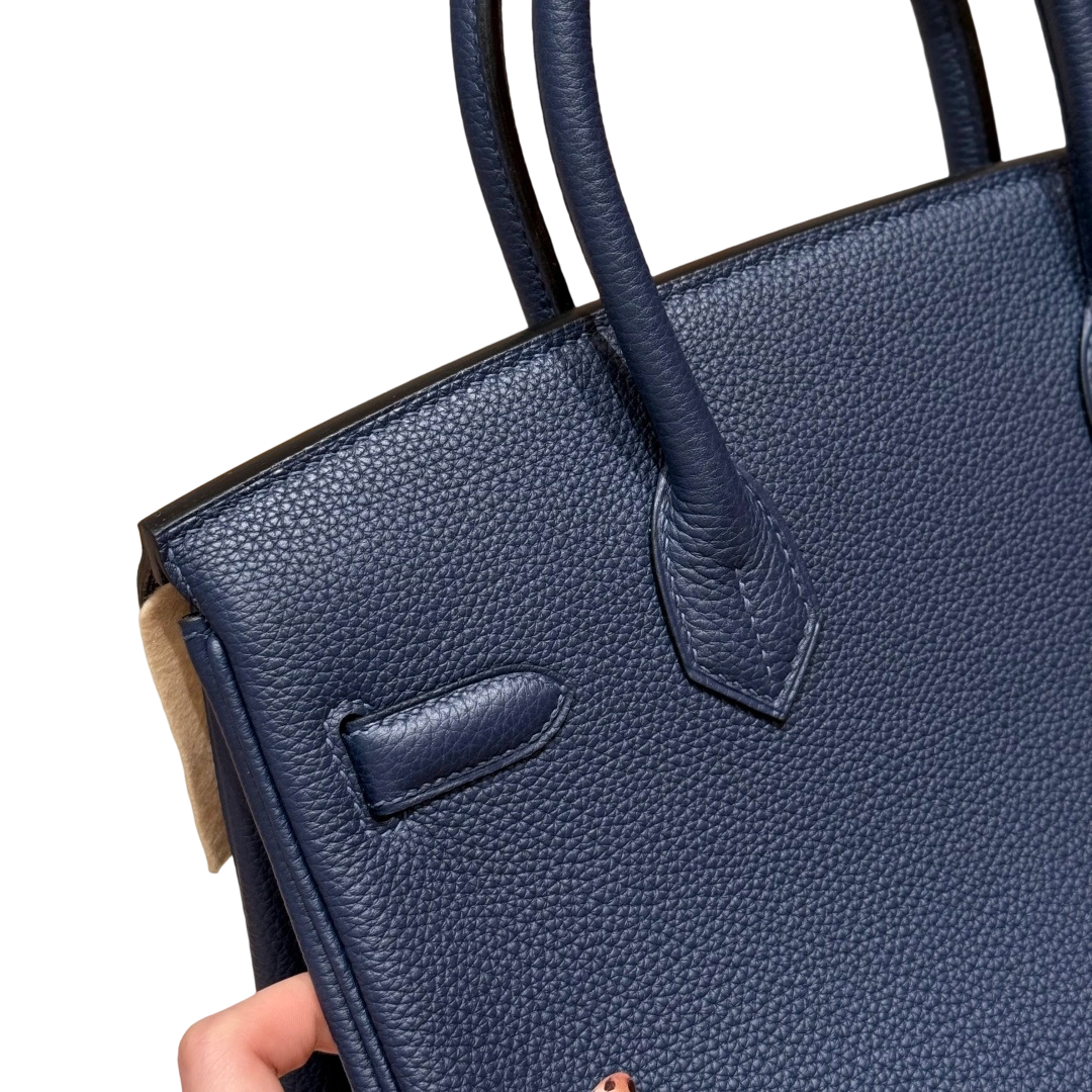Birkin  Togo – Bleu Saphir | Gold-Plated