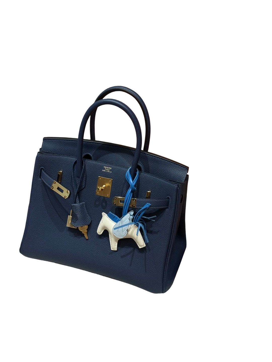 Birkin  Togo – Bleu Saphir | Gold-Plated
