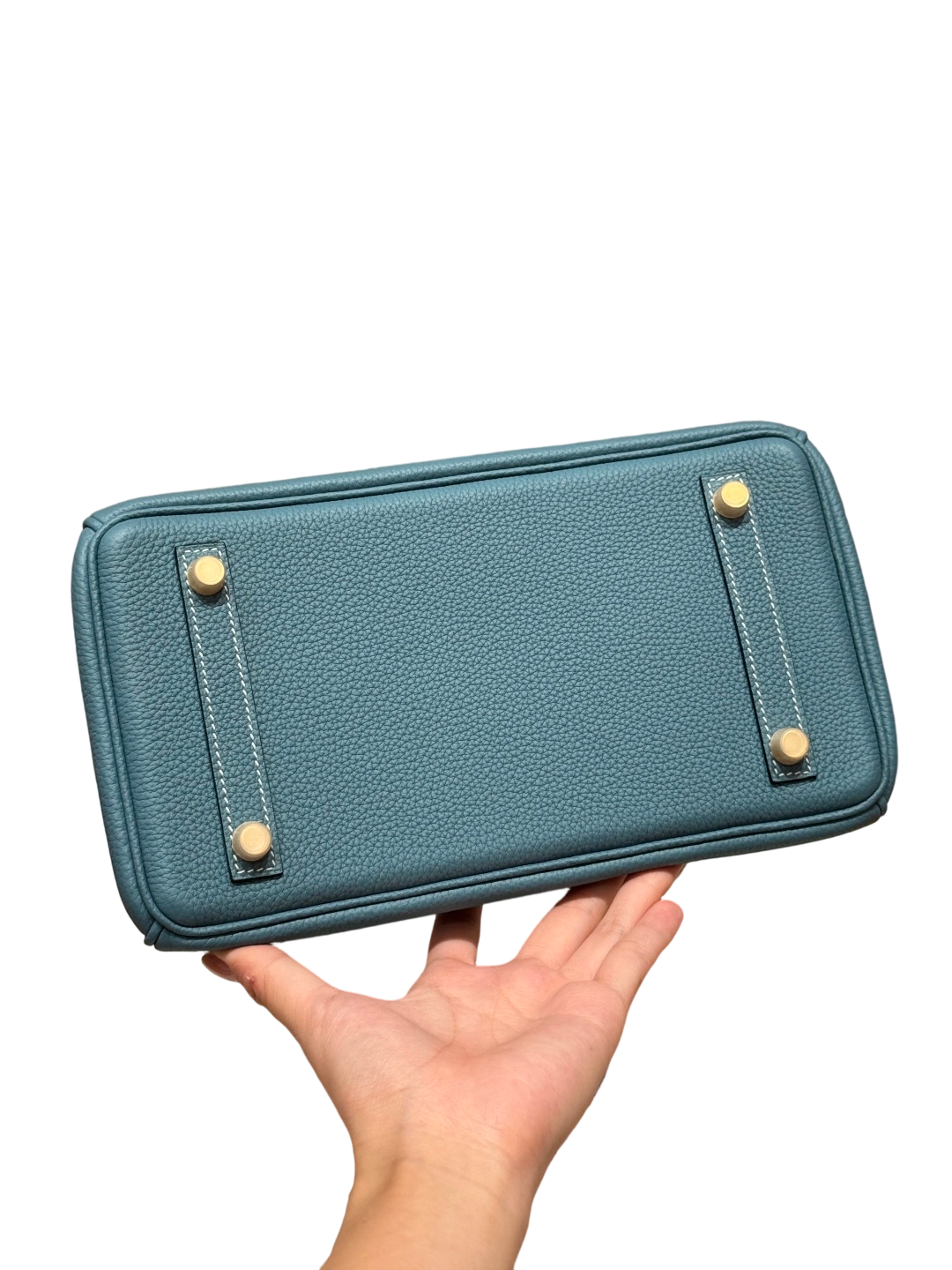 Birkin Togo – Bleu Jean | Gold-Plated
